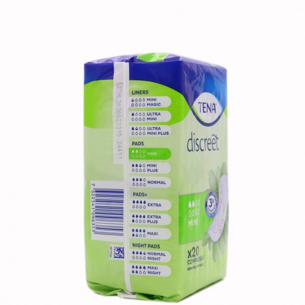 tena discreet mini 20 uds