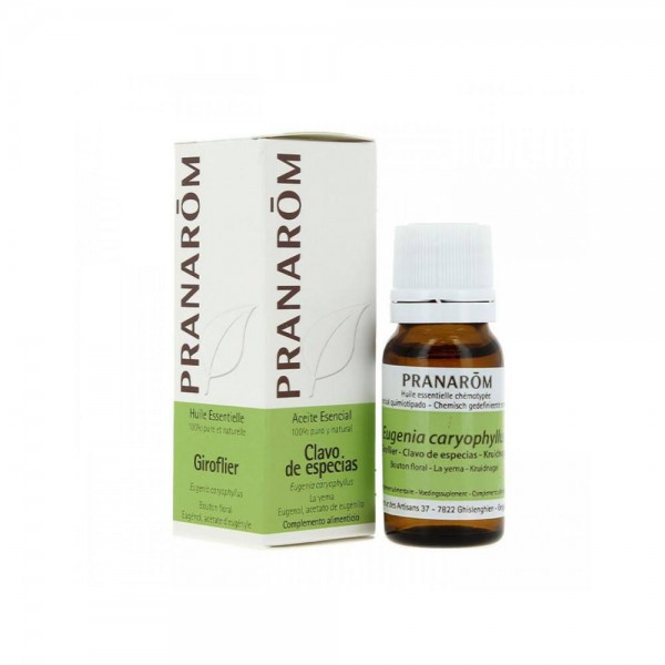 pranarom aceite esencial clavo de especias 10ml
