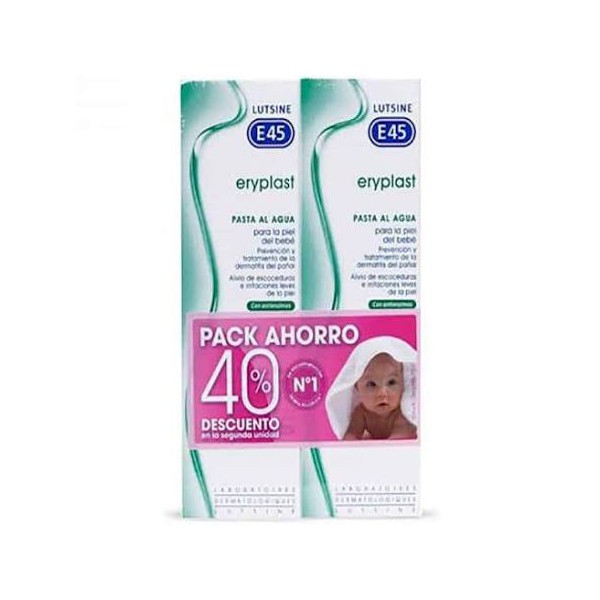 eryplast duplo pasta al agua 2x125 gr