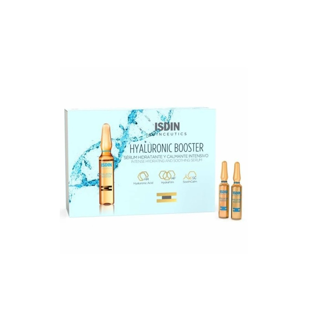 isdinceutics hyaluronic booster 10 ampollas