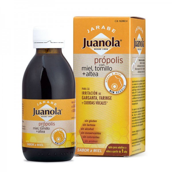xarope propolis juanola com mel tomilho e altea